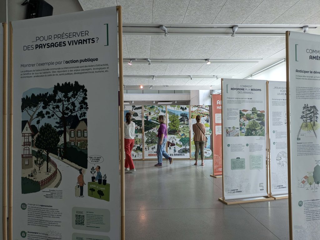Exposition [Co]habiter avec les arbres